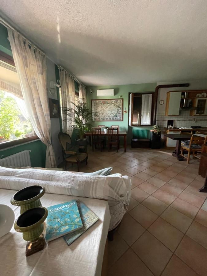 Il Giardino Di Emilia - Intero Appartamento In Villa Con Giardino Privato E Piscina Estiva Pontirolo Nuovo Экстерьер фото